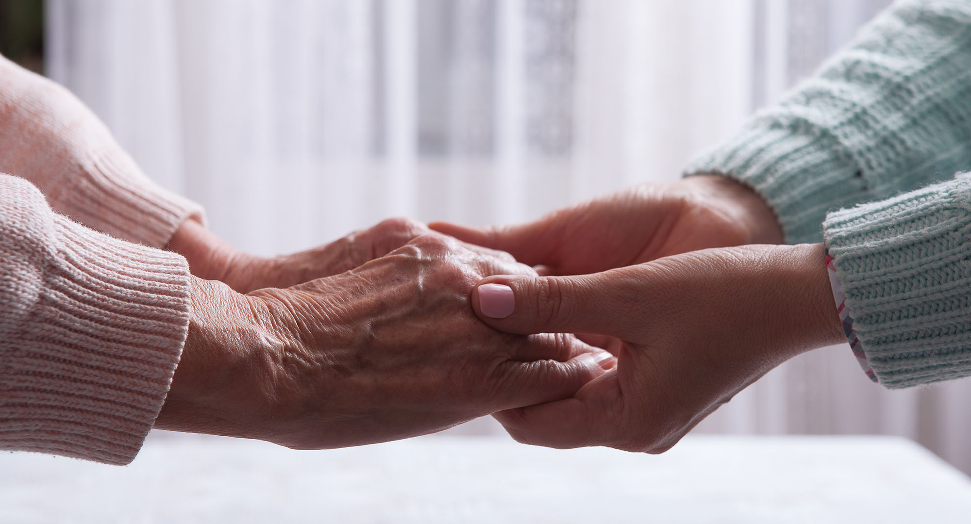 senior with memory caregiver